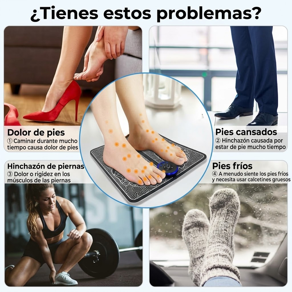 Plataforma contra el dolor de pies